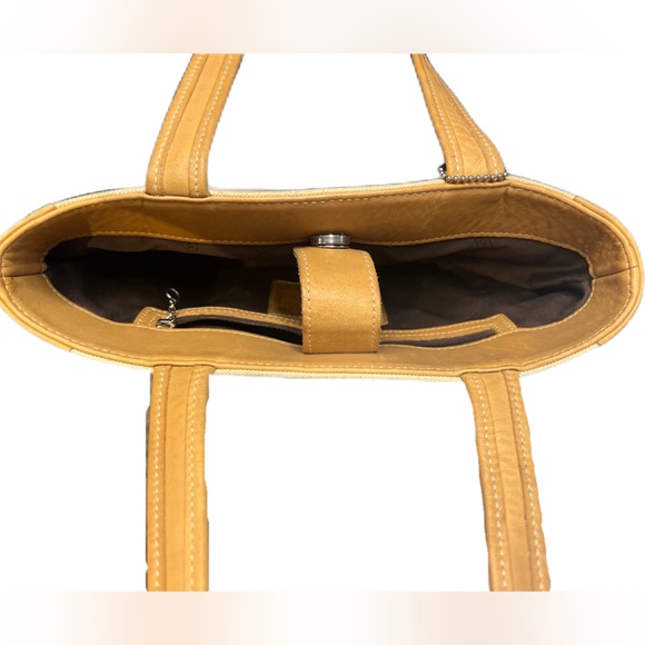 Coach 6122 Bleeker Tan Leather & Canvas - Picture 2 of 15